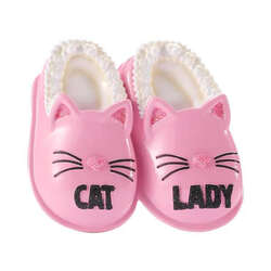 Item 459802 thumbnail Pink Cat Lady Slippers Ornament
