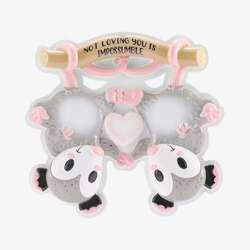 Item 459819 thumbnail Cute Possum Couple Hanging From Branch Ornament