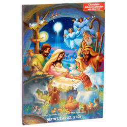 Item 473072 thumbnail Baby In Manger Chocolate Advent Calendar