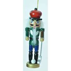 Item 483916 Golfer Nutcracker Ornament