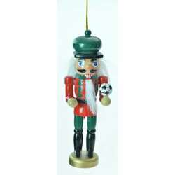 Item 483918 Soccer Player Nutcracker Ornament