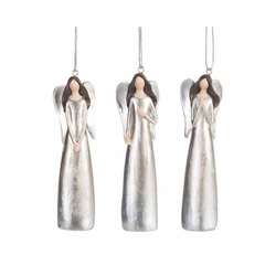 Item 501012 Slate Angel Ornament