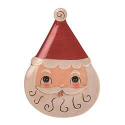 Item 501128 thumbnail Nostalgic Santa Shaped Plate
