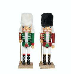 Item 501140 Fuzzy Hat Nutcracker