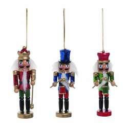Item 501279 Glitter Nutcracker Ornament