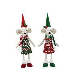 Item 501326 thumbnail Fabric Bobbling Mouse Figure