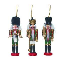 Item 501475 Plaid Nutcracker Ornament