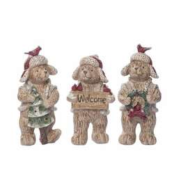 Item 501517 thumbnail Forest Holiday Bear Figure