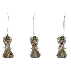 Item 501532 Rustic Angel Ornament