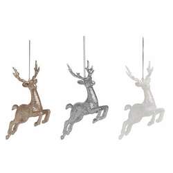 Item 501542 Glitter Reindeer Ornament