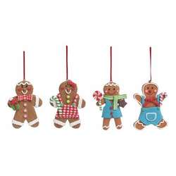 Item 501564 Glitter Gingerbread Ornament