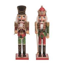Item 501692 Glitz Nutcracker