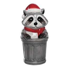 Item 501695 thumbnail Raccoon In Trash Can Salt And Pepper Shaker Set