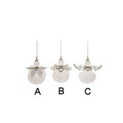 Item 501760 Shell Angel Ornament