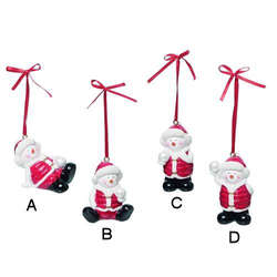 Item 501862 Playful Snowman Ornament