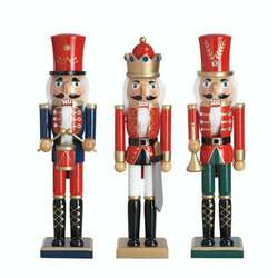 Item 501989 Wood Nutcracker Figure