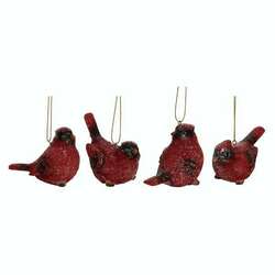 Item 502004 thumbnail Glittered Cardinal Ornament