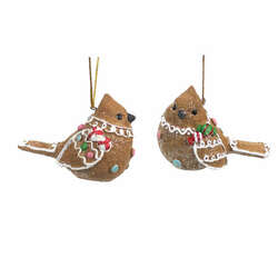 Item 505012 thumbnail Gingerbread Bird Ornament