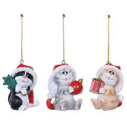 Item 505222 thumbnail Santa Cat Ornament