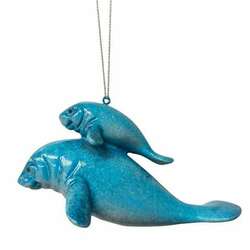 Item 516421 thumbnail Mommy And Me Manatee Ornament