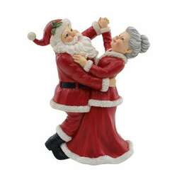 Item 516457 thumbnail Dancing Santa And Mrs Claus Figure