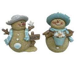 Item 516497 Beach Snowman Figure