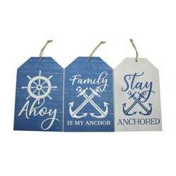 Item 516582 thumbnail Nautical Gift Tag Plaque