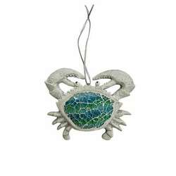 Item 516692 thumbnail Mosaic Crab Ornament