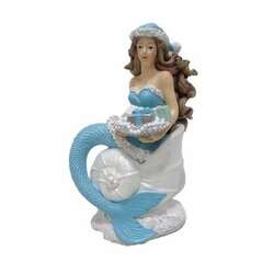 Item 516712 Sitting Mermaid With Gifts Figure