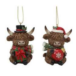 Item 516731 thumbnail Highland Cow Ornament