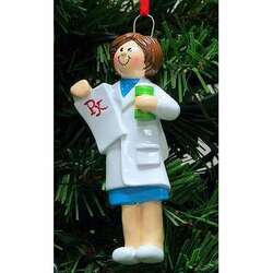 Item 525138 Female Pharmacist Ornament