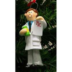 Item 525139 Male Pharmacist Ornament