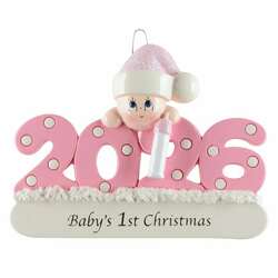 Item 525194 thumbnail 2026 Baby Pink Ornament