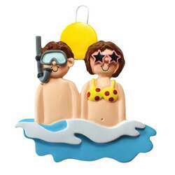 Thumbnail At The Beach Ornament