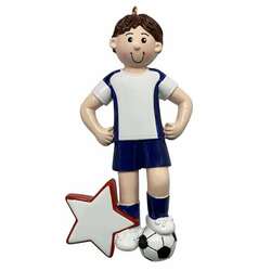 Item 525256 thumbnail Soccer Action Boy Ornament