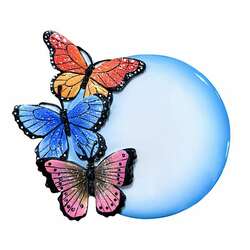 Item 525270 thumbnail Butterflies Ornament