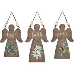 Item 527046 thumbnail Wood Angel Ornament