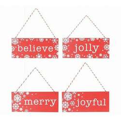 Item 527095 Snowflake Message Ornament