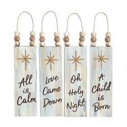 Item 527188 Wooden Religious Plaque Ornament