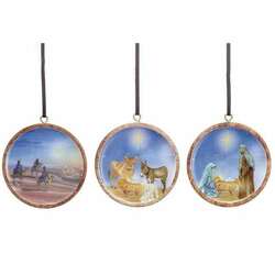 Item 527198 thumbnail Circular Stars Nativity Ornament