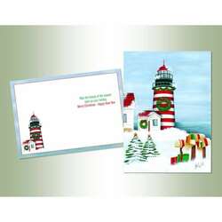 Thumbnail West Quoddy Lighthouse Christmas Cards