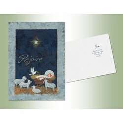 Item 552041 thumbnail Rejoice Manger Christmas Cards