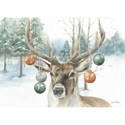 Item 552050 thumbnail Antler Ornaments Christmas Cards