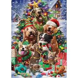 Item 552073 thumbnail Silly Christmas Pets Christmas Cards