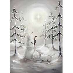 Item 552118 thumbnail Snowman And Lambs Christmas Cards