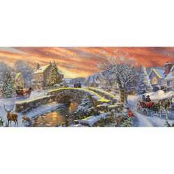 Item 552168 thumbnail Orange Sky Christmas Cards