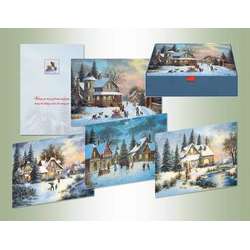 Item 552257 thumbnail Treasured Time Asst Keepsake Christmas Cards