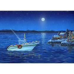Item 552299 thumbnail Holiday Boat Christmas Cards