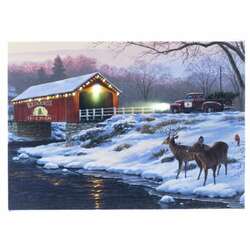 Item 558020 thumbnail Tabletop Midnight Ride Lighted Canvas