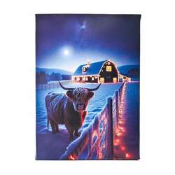 Item 558258 thumbnail Tabletop Highlander Lighted Canvas